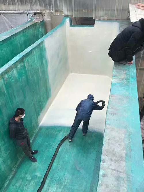 化工厂污水池为什么需要做防腐(图1) 化工厂污水池聚脲防腐案例
